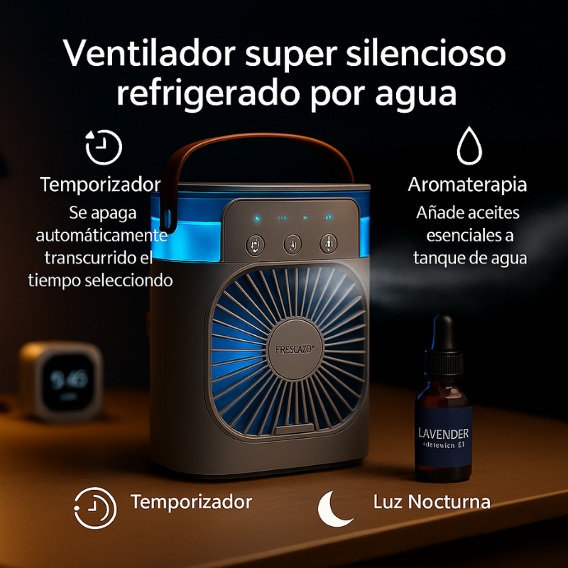 🧊 Frescazo™ – El ventilador con hielo que arrasa este verano